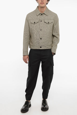 Overshirt Utility Con Bottoni Logati