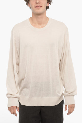 Wool Slim Fit Crew-neck Sweater