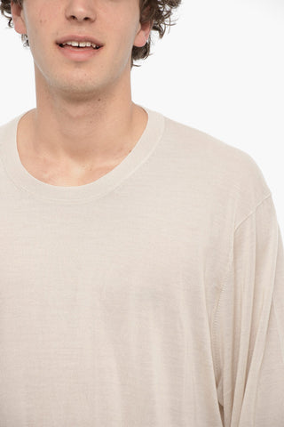 Wool Slim Fit Crew-neck Sweater