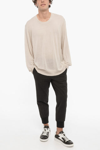 Wool Slim Fit Crew-neck Sweater