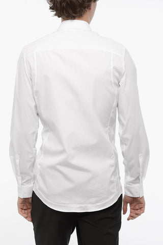 Fitted Slim Fit Shirt with Breast Pocket