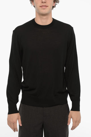 Lightweight Wool Slim Fit Crew Neck Sweater