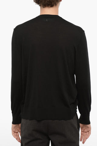 Lightweight Wool Slim Fit Crew Neck Sweater