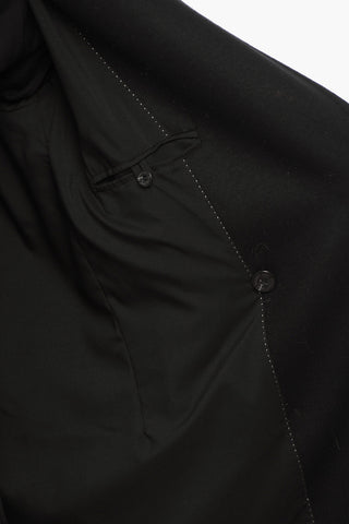 Trench HYBRID Slim Fit in Doppio Tessuto con Cintura