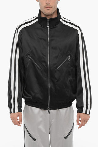 Bomber Leggero Slim Fit in Satin 