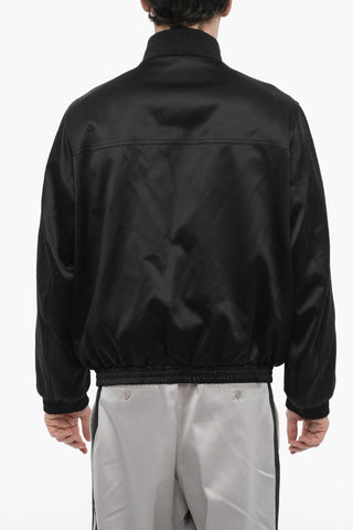 Bomber Leggero Slim Fit in Satin 