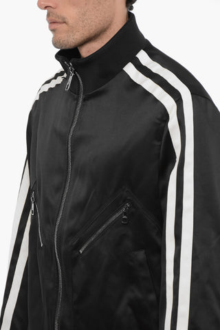Bomber Leggero Slim Fit in Satin 
