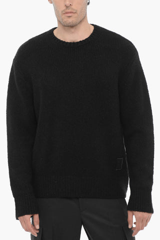 Crew Neck Wool and Cashmere Sweater