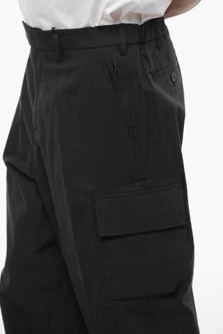 Pantaloni Cargo Loose Fit con Passanti
