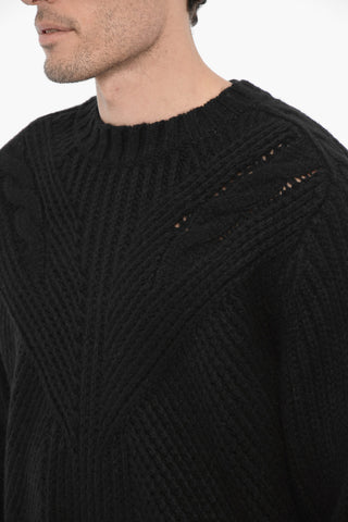 Maglia Girocollo Bomber Fit in Tinta Unita