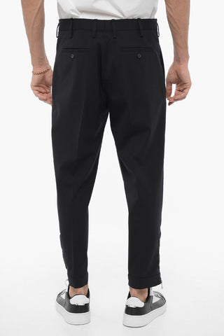 Pantaloni Casual JAMIE Slim Fit con Zip Alla Caviglia