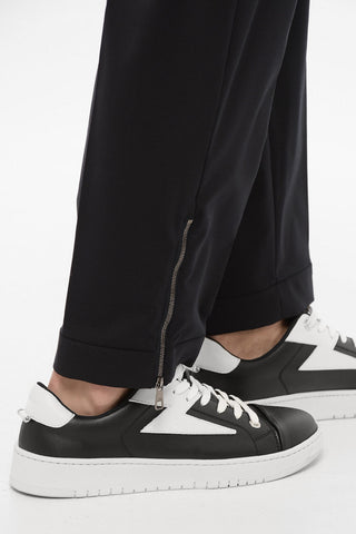 Pantaloni Casual JAMIE Slim Fit con Zip Alla Caviglia