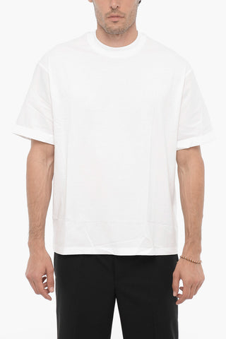 Solid Color Crew-neck T-Shirt