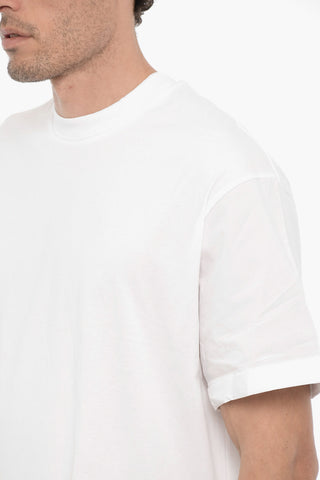 Solid Color Crew-neck T-Shirt