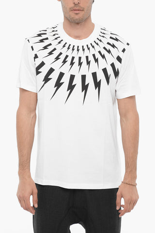 T-Shirt Girocollo FAIRISLE THUNDERBOLT Slim Fit