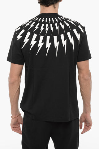 Crew Neck T-Shirt FAIRISLE THUNDERBOLT Slim Fit