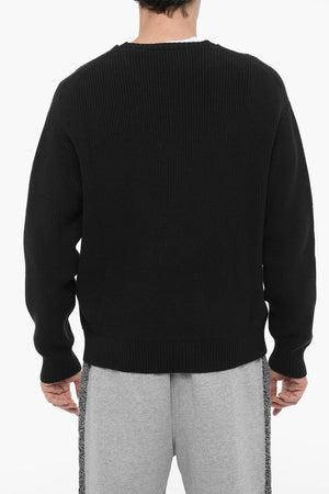 Maglia Girocollo STITCHED BOLT in Misto Cotone