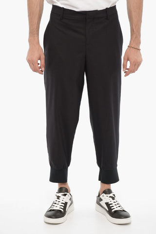 Low-Rise Slim Fit Pants