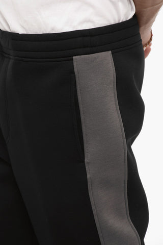 Neoprene Skinny Fit Joggers with Contrasting Details