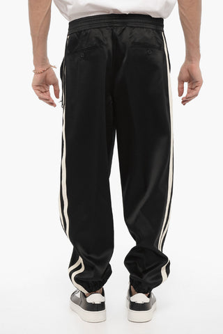 Loose Fit Satin Casual Pants