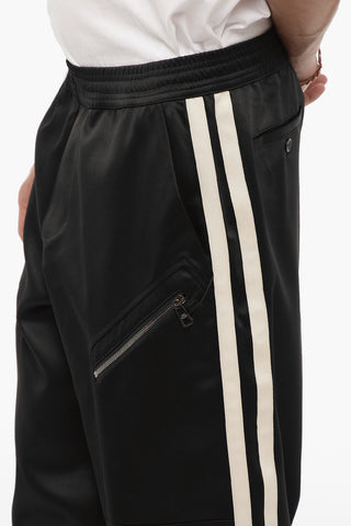 Loose Fit Satin Casual Pants