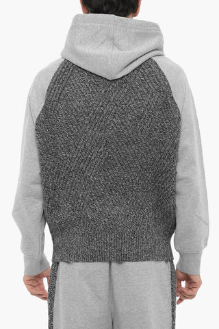Felpa Hoodie in Doppio Tessuto