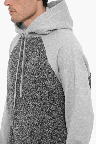 Felpa Hoodie in Doppio Tessuto