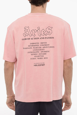Rundhals-T-Shirt ARIES THE WARRIOR bedruckt