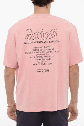 Rundhals-T-Shirt ARIES THE WARRIOR bedruckt