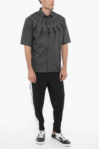 Short Sleeved FAIRISLE THUNDERBOLT Shirt
