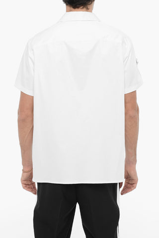 Short Sleeved Shirt with Double Breast Pocket
