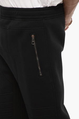 Neoprene Biker Skinny Fit Joggers