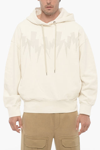 Easy Fit JUMBLED Hoodie with Print