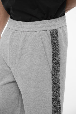 Loose Fit Joggers with Wool Side Bands