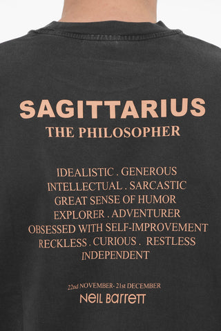 T-shirt Girocollo SAGITTARIUS THE PHILOSOPHER Slim Fit
