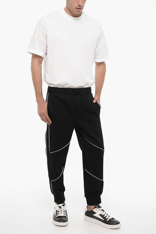 Piping Skinny Fit Low-Rise Joggers