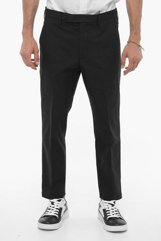 Pantaloni Slim Fit a Tinta Unita
