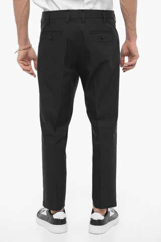 Pantaloni Slim Fit a Tinta Unita