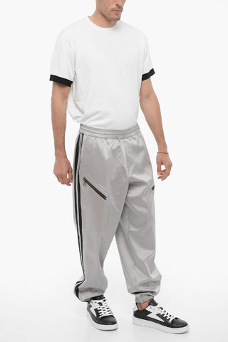 Loose Fit Satin Casual Pants
