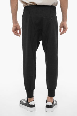 Slouch Fit CHARLIE Casual Pants with Drawstring Waist