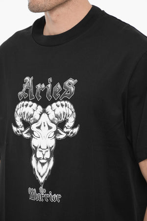 Rundhals-T-Shirt ARIES THE WARRIAR Slim Fit