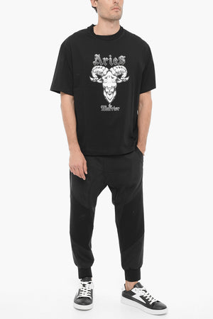 Crew-Neck T-Shirt ARIES THE WARRIAR Slim Fit