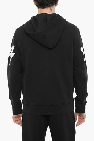 Slim Fit JUMBLED Hooie with Print