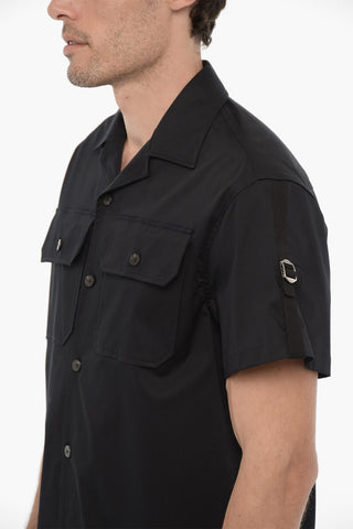 Camicia Sahariana con Bottoni Logati