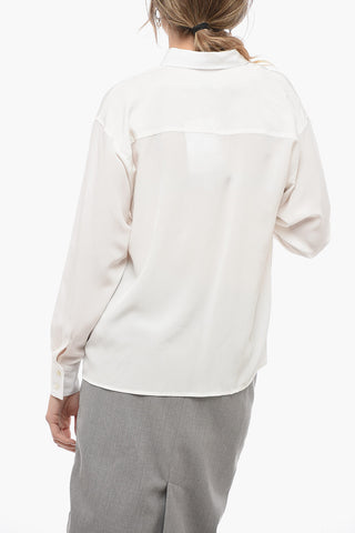 Silk Shirt with Pocket