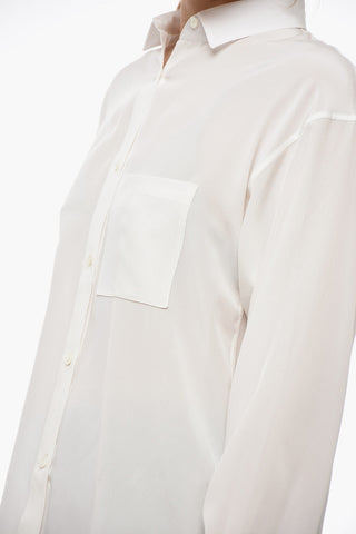 Silk Shirt with Pocket