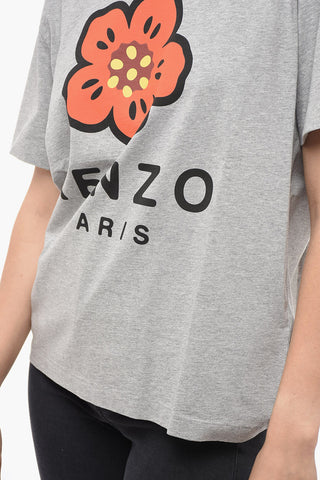 Crew Neck POPPY Cotton T-Shirt