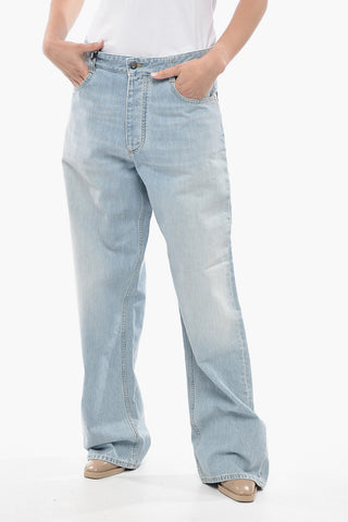 Light Wash Straight Fit Denims 24cm