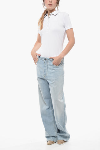 Light Wash Straight Fit Denims 24cm