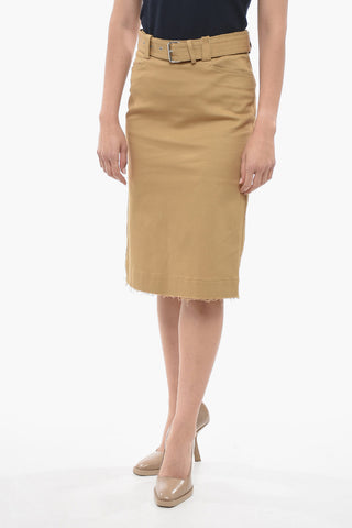 Cotton Blend ABELS Longuette with Belt